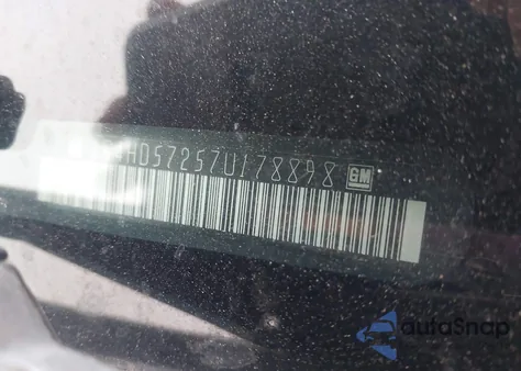 2007 Buick Lucerne Cxl из США, поврежденный, VIN 1G4HD57257U178898